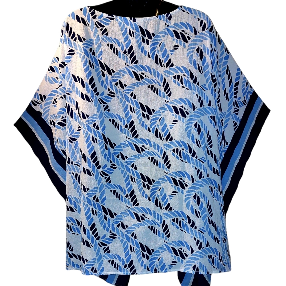 RAFAELLA ROPE PRINT CAFTAN - Picture 3 of 11